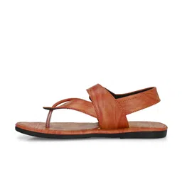 footloose Tan Synthetic Men's Sandal image 3
