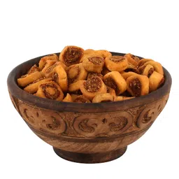 Dhawak Gujrati Mini Bhakarwadi 250 gms (Crunchy and Tasty) Jar Pack image 5