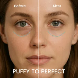 Aureva Under Eye Gel | Reduces Dark Circles, Puffiness & Wrinkles | Peptides, Shea Butter & Vitamin E | 15ml image 3