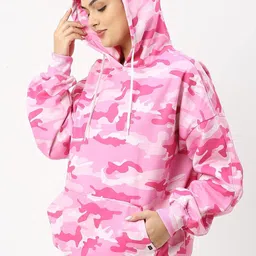 wear your opinion Women's Oversized Hoodie Sweatshirt for Winter Wear image 4