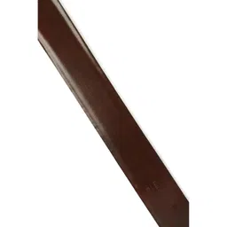 louis philippe Men Solid Reversible Formal Italian Leather with Brush Gun Metal Buckle Belt image 5