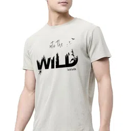 leotude Regular Fit Half Sleeve Round Neck Men's T-Shirt image 5
