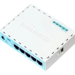 Mikrotik Hex Rb750Gr3,5-Port Gigabit Router USB Micro Sd Poe in,Single_Band,470 mbps,White image 3