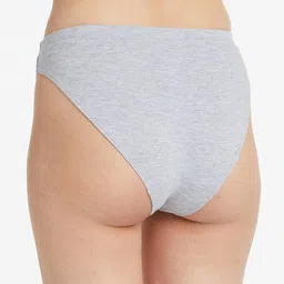 amazon brand - symbol Blend Brief Classic Solid Hipster Antibacterial Cotton Stretch | Underwear | Panties for Women Daily Use | Concealed Waistband |Combo Pack (Set of 3) image 3