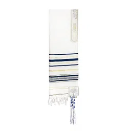 holy land market New Covenant Prayer Shawl, English/Hebrew & Bag (Israel) Holy Land image 4