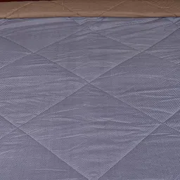 Kuber Industries Microfibre Printed Reversible Comforter, Double (Slate and Light Brown, 200 GSM), CTKTC013976 image 4