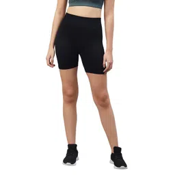 c9 airwear Women Rib Active Shorts in Black Color image 1