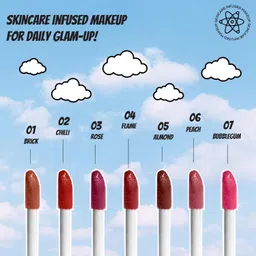 RENEE Everyday Matte Liquid Lipstick - Brick, Smudge-Proof & Transfer-Proof, Long-Lasting & Highly Blendable, Intense Pigmentation with Matte Finish, Cruelty-Free Skincare Infused Makeup, 5ml image 3