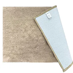 Amazon Brand - Solimo Premium Anti-Slip Microfibre Bathmat - 60cm x 40cm, Light Taupe image 5