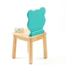 Modern Kraftz 'Frog' Themed solidwood Kids Chair for playroom and Kindergarten image 5