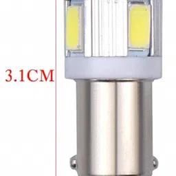 SARTE 6 SMD Led Parking Light Bulb For BA9S Socket Compatible With Bullet 350 (White, 4 Pcs) image 3