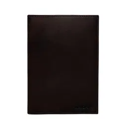 mandava Genuine Leather Passport Holder for Men & Women | Travel Wallet, Document Organizer with Card Slots and Coin Pocket image 1