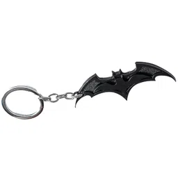 rainsound Metal Batman Classic Logo Keychain (Black) image 4