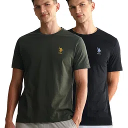 u.s. polo assn. Men's Cotton Regular Fit T-Shirt image 1