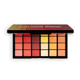 revolution beauty london Makeup Revolution Color Book Eyeshadow Palette, 24 Shimmer Hues & 24 Matte Shades, Vegan & Cruelty-Free, Black, Silver & White Tones, 0.96 Oz image 1