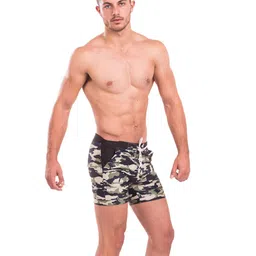 taddlee Swimwear Men Swimsuits Sexy Swim Plus Size Beach Trunk Camo Board Shorts(M) image 3