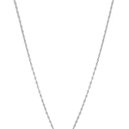 jfl Jewellery for Less One Gram Gold Plated Solitaire cz american cubic Zircon pendant locket Stylish Delicate Pendant with Chain for Women & Girls. image 2