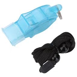 Dolphin Shape Design Survival Whistle, ABS Referee Whistle, for Outdoor Survival Life-Saving (Aqua Blue) image 3