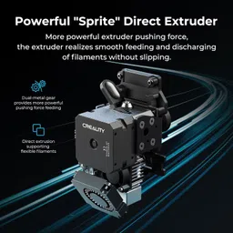 3IDEA Creality Ender 3 V3 SE 3D Printer 250mm/s Max Printing Speed Upgraded Visual UI Auto Filament Loading and Unloading, Sprite Direct Extruder CR Touch Auto Leveling Dual Z-axis 8.66x8.66x9.84 inch image 3