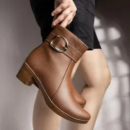 shoetopia Women Zipper Boots image 2