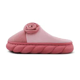 vritraz Unisex Adult Comfort Closed Toe Warm Fur Home Clogs Indoor Slipper for Women image 4
