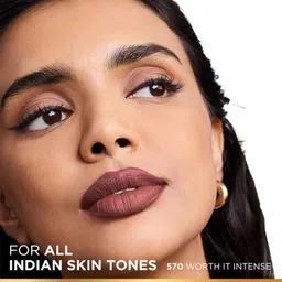 l'oreal paris L’Oréal Paris Color Riche Satin Lipstick- 570 Worth It Intense, 4.5 gm image 5