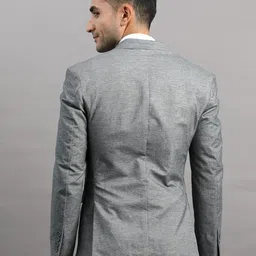 cool colors Men Slim Fit Casual Blazer for Men's image 4