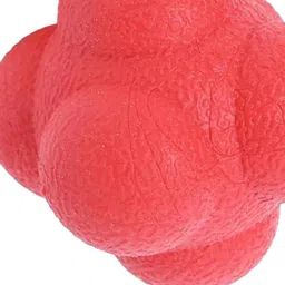 LOOM TREE® 5xCoordination Reflex Agility Hexagonal Tennis Fitness Reaction Ball Red | Fitness Running & Yoga | Fitness Equipment & Gear | Exercise Balls image 3