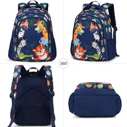 frantic Waterproof Polyester 26 L School Backpack School Bag Daypack Picnic Bag For Boys & Girl(Parent_P44) image 4