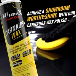 Wavex Car Polish Kit 12 Pcs | Includes Car Dashboard Polish, Car Wax, Tyre Polish, Car Shampoo, Windshield Washer & Car Freshener, Scratch Remover, 2 Cloths, 3 Applicators - Car Washing Kit image 3