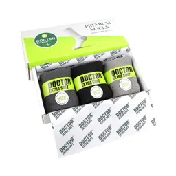 doctor extra soft Men's Classic Premium Cushioned Bamboo Ankle Socks| Half Terry,Odour-Free & Breathable| Ideal For Sports,Sneaker,Running,Gymtraining,Athletic| Everyday Use Pack Of 3 image 1