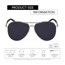royal son Men Aviator Polarization Sunglasses image 3