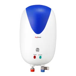 DIGISMART 3Kva Instant 3 Ltr Full Abs Body Special Anti Rust Coating Tank Wall Mounted Geyser With 5 Year Warranty Premium (White & Blue) image 1
