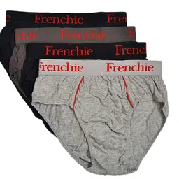 vip Frenchie Pro Men's Cotton Brief (Multicolour, Size-100cm) - Pack of 4 image 1