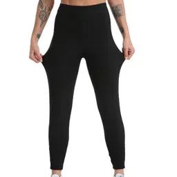 MERISHOPP® Women's Leggings Sweat Sauna Pants Body Shaper Trainer Loss Weight S M |Shapewear for Women |top |Tummy Tucker Women Shapewear |Tank top |Shapewear |Tummy Tucker Women |Body Shaper image 3