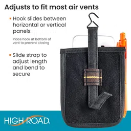 High Road Express Air Vent 2-Pocket Car Cell Phone Holder image 5