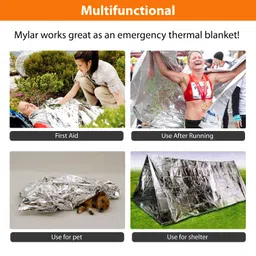 NAVADEAL Silver Reflective Mylar Film- 210 x 120cm Set of 6- Garden Greenhouse Covering Foil Sheets, Highly Reflective, Effectively Increase Plants Growth, 100% Environmentally Safe image 5