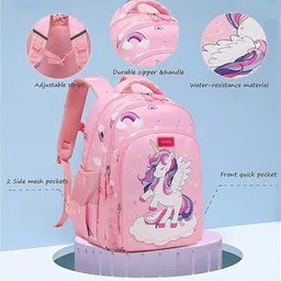 frantic 20 L School Bag/School Backpack Class 1 to 8 For School Going Boys & Girls image 4
