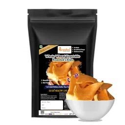 Regulus Agro Organic Wheat Carrot Chips | Roasted |90g x 3 | No Maida, No Oil, No Preservatives, Guilt Free Snacking - Healthy Diet Snack image 2