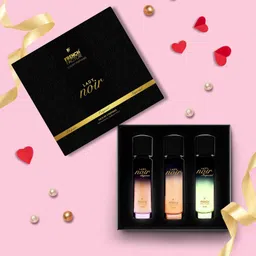 the french factor French Factor Lady Noir Perfume Gift Set For Women Long Lasting Luxury Eau De Parfum Party Perfume For Girls Made In India (Pack of 3, 30ml each) image 1