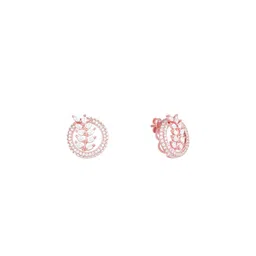 giva 925 Silver Rose Gold Lush Leaf Earrings | Gifts for Girlfriend, Gifts for Women and Girls | With Certificate of Authenticity and 925 Stamp | 6 Months Warranty* image 2