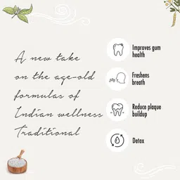 Birdsong Spearmint Sensitive Teeth & Gums Care Botanical Toothpaste - 100 gm image 4