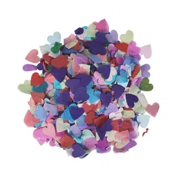 kidsywinsy Kidsy Winsy Heart Shape Tissue Confetti 50Grm/5000Pcs. Paper Table Confetti for Valentine's Day, Wedding Party, Baby Shower, Balloon Decorations and Gift Filler, Available in Many Colours image 2
