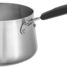 Amazon Brand - Solimo Stainless Steel T Pan, Induction Base, 1.5 Litre image 1