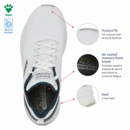 skechers Mens D'lux Fitness - Roam Free Sneakers image 5