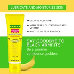 hani po HANI PO™ Aiccchun AB Banana Underarm Cream- Pack of 1-50g- image 3