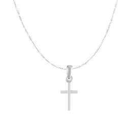 akshat sapphire Sterling Silver (92.5% purity) God Jesus Chain Pendant (Pendant with Chain) for Men & Women Pure Silver Lord Isa Masih Chain Locket for Good Health image 1