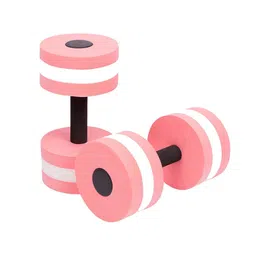F FABOBJECTS® Water Weights | Water Aerobic Exercise Foam Dumbbell | Portable Aquatic Dumbells Aquatic Dumbbell Pool Barbells For image 1
