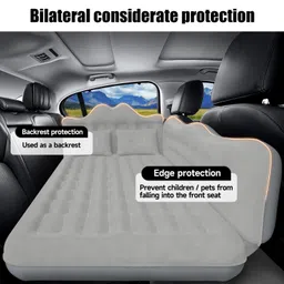 DikaSun Inflatable Car Air Mattress, Grey image 4