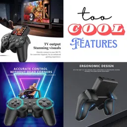 Auvella Video Games for Kids 500 in 1 Controller Gamepad Video Game, Retro Gaming Console, Nintendo Gameboy Age 7, Digital Game Player, Pocket Gamer, Handheld Gaming Console, Mario image 3